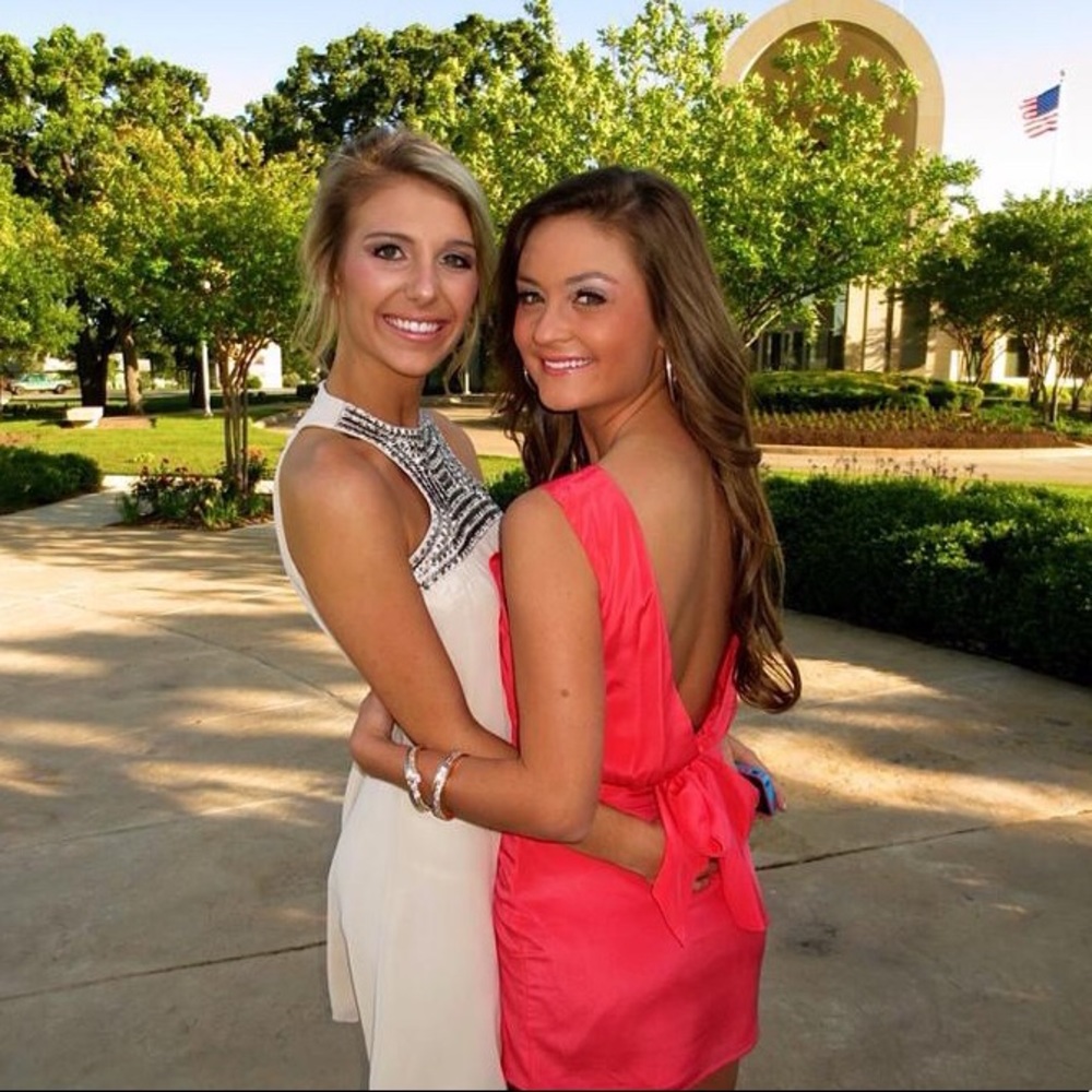 Pink mini dress from Bec & Bridge